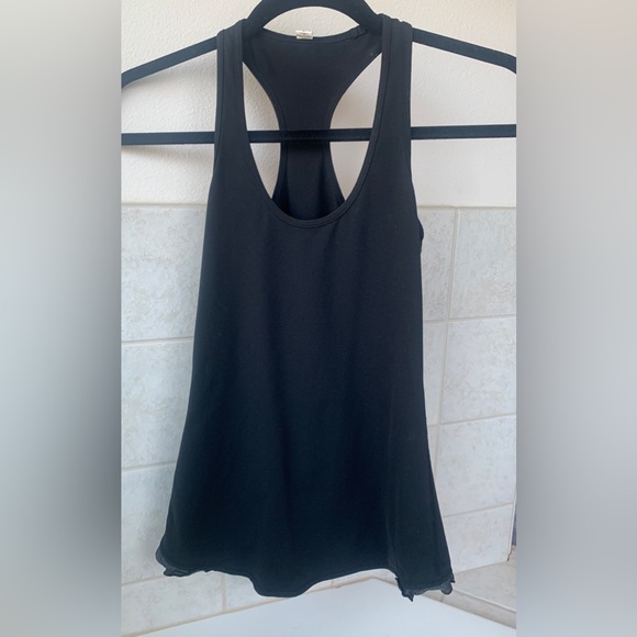 Lululemon Athletic Racerback Tank with ruffle detail - Picture 2 of 3